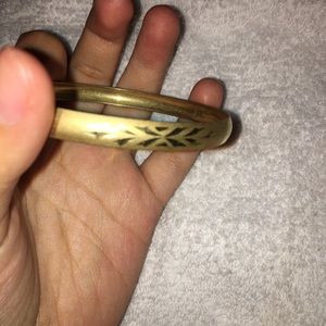 Gold plated bracelet